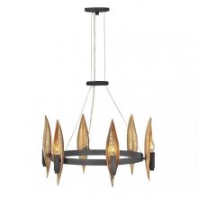 Willow oprawa wisząca 6xE14 8W czarna